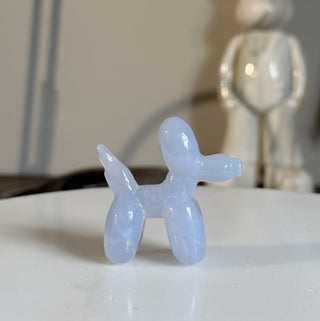Blue Chalcedony’s are mini Balloon dog and