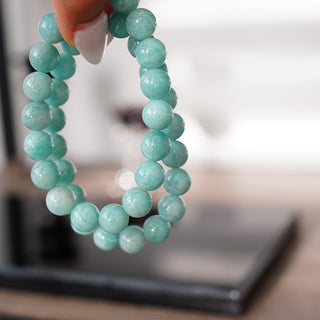 Mint Green Amazonite Bracelet 11mm
