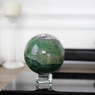 Green Fluorite sphere
