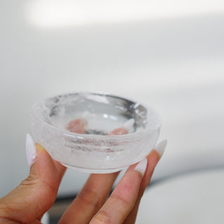 Clear Quartz Small Bowl