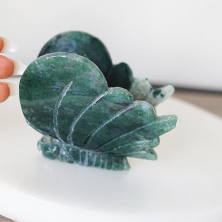Moss Agate Butterfly