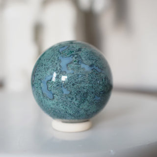 Moss Agate Sphere -60mm