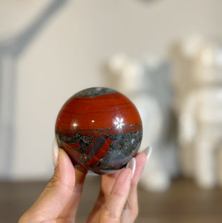 70mm Bloodstone Sphere