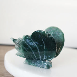 Moss Agate Butterfly