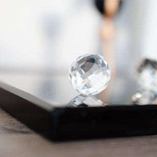 High Quality Brazilian Lemurian Faceted Disco Ball