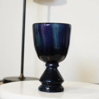 High-Quality Blue Fluorite Tall Cup