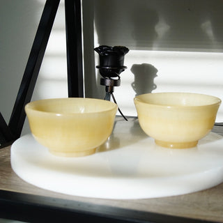 Yellow Calcite Bowl