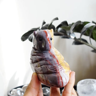 Mookaite Jasper Otter Carving