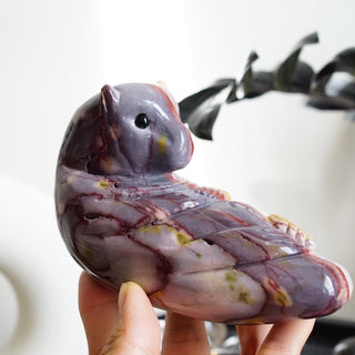 Mookaite Jasper Otter Carving