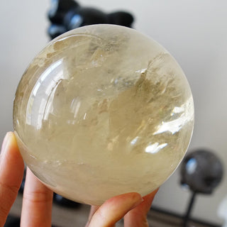 Large Natural Brazilian Citrine sphere
