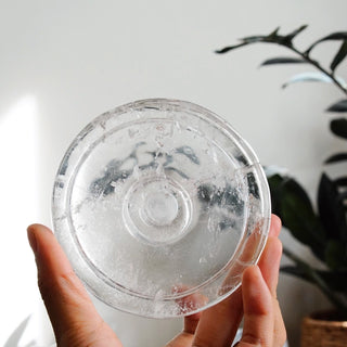 Clear Quartz Palo Santo Holder