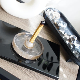 High quality Smoky Quartz Palo Santo Holder