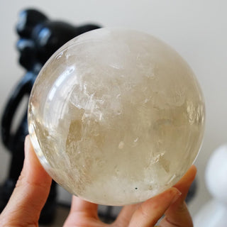 Large Natural Brazilian Citrine sphere