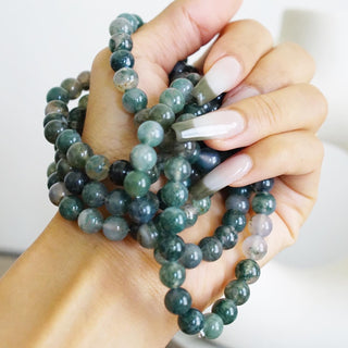 Moss Agate Bracelet