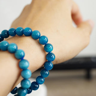 High quality Natural Blue Apatite Bracelet