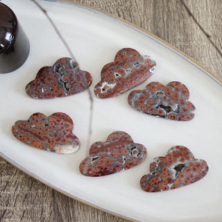Red Ocean Jasper Cloud carving
