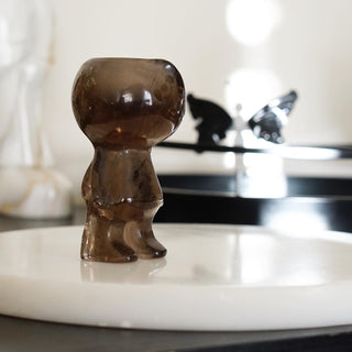 High Quality Smoky Quartz Cuphead Figure