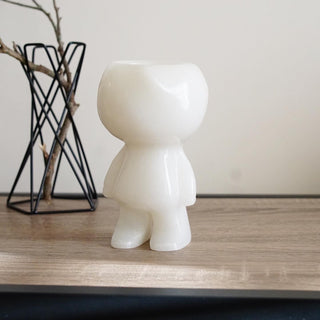 White Aventurine Jumbo Cuphead figure