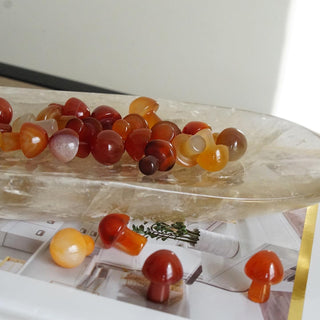 Carnelian mini Mushroom
