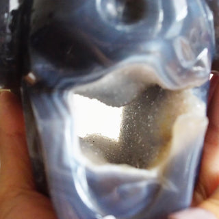 Druzy Agate Skull 1500 grams