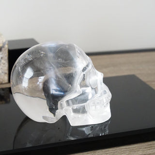 High quality Natural Clear Quartz Skull