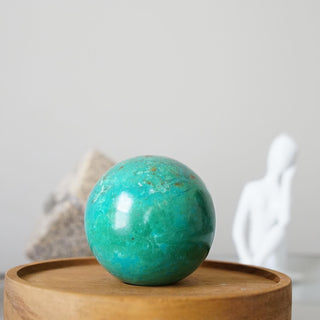 Chrysocolla sphere