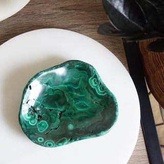 Natural Malachite Freestyle bowl 750 grams