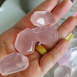 High quality Rose Quartz small Freeform