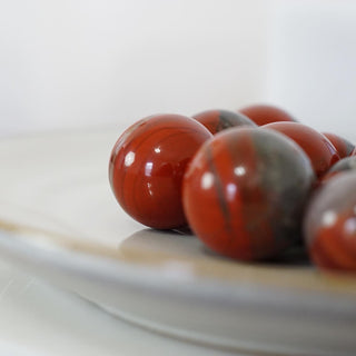 High quality Bloodstone small sphere