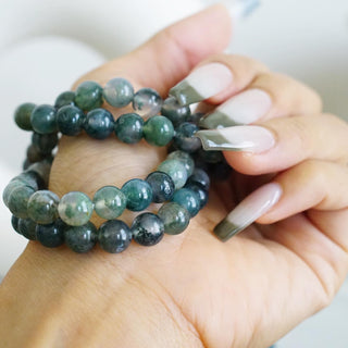 Moss Agate Bracelet