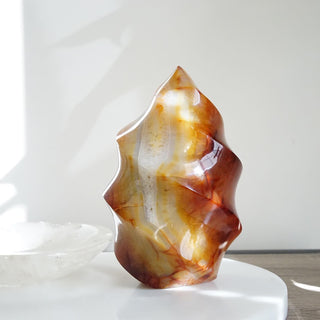 Large Carnelian Flame ( 3 lbs 10.9 oz. )