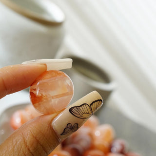 Fire Quartz Tumbled