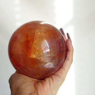 Large Star Fire Quartz sphere 3lbs