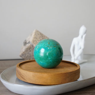 Chrysocolla sphere