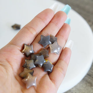 High quality Black Sunstone mini Star