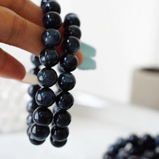 High quality Blue Tiger eye Bracelet ( 10 mm )