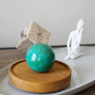 Chrysocolla sphere