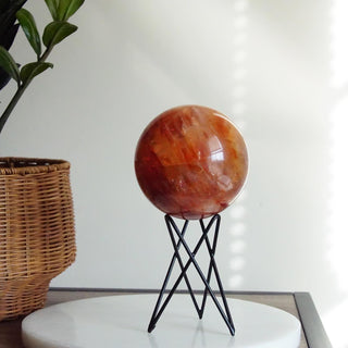 Large Star Fire Quartz sphere 3lbs