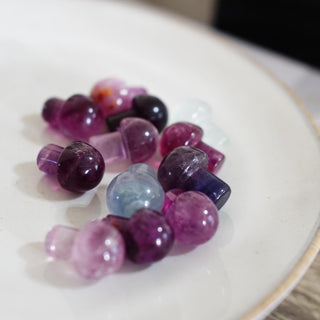 Fluorite mini Mushroom