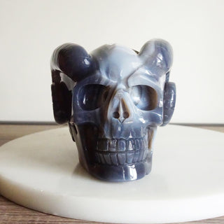 Druzy Agate Skull 1500 grams