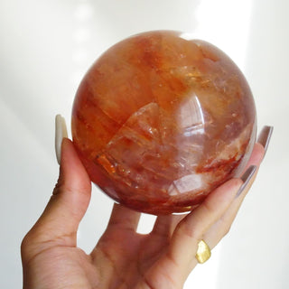 Large Star Fire Quartz sphere 3lbs