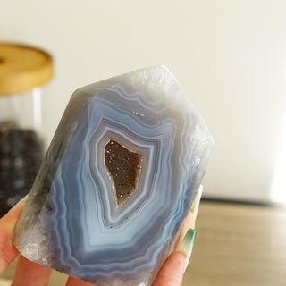 Quartzy Druzy Agate Tower
