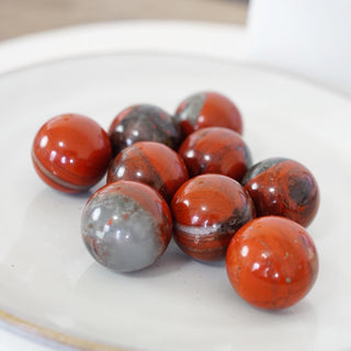 High quality Bloodstone small sphere