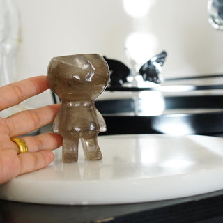 Smoky Quartz Cuphead Figure