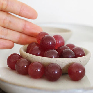 Strawberry Quartz mini sphere
