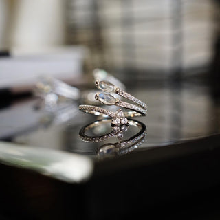 Moonstone adjustable Ring