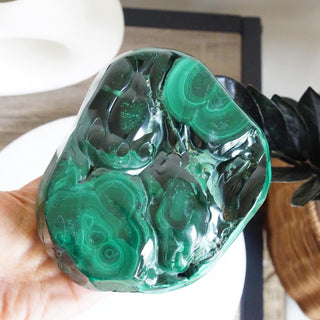 Natural Malachite Freestyle bowl 750 grams