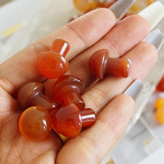 Carnelian mini Mushroom