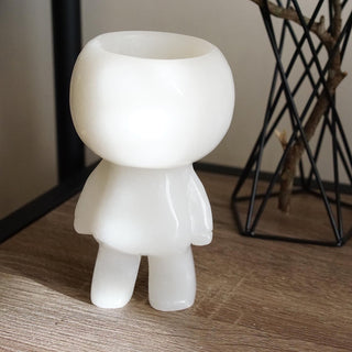 White Aventurine Jumbo Cuphead figure