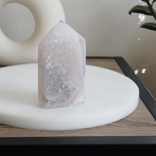 Quartzy Druzy Agate Tower